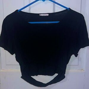 Comfortable, Cotten feeling, flowy type.